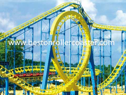 Giant quality roller coaster thrill equipment for sale