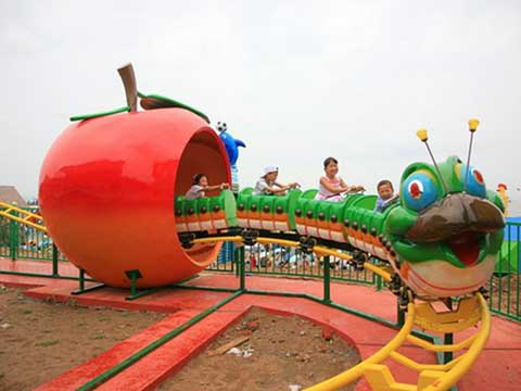 Fruit Wacky Worm Roller Coaster for Sale