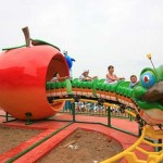 Slide Worm Kids Mini Roller Coaster