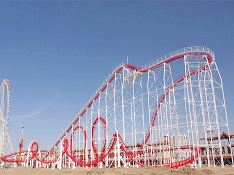 6 Ring Roller Coaster Sale In Beston Amusement