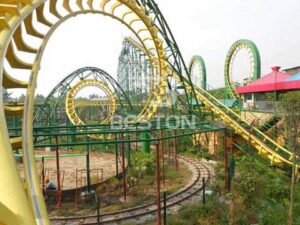 Amusement Park Roller Coaster Rides