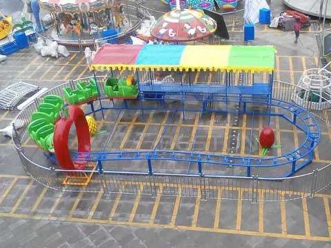 Wacky Worm Small Roller Coaster for Kids